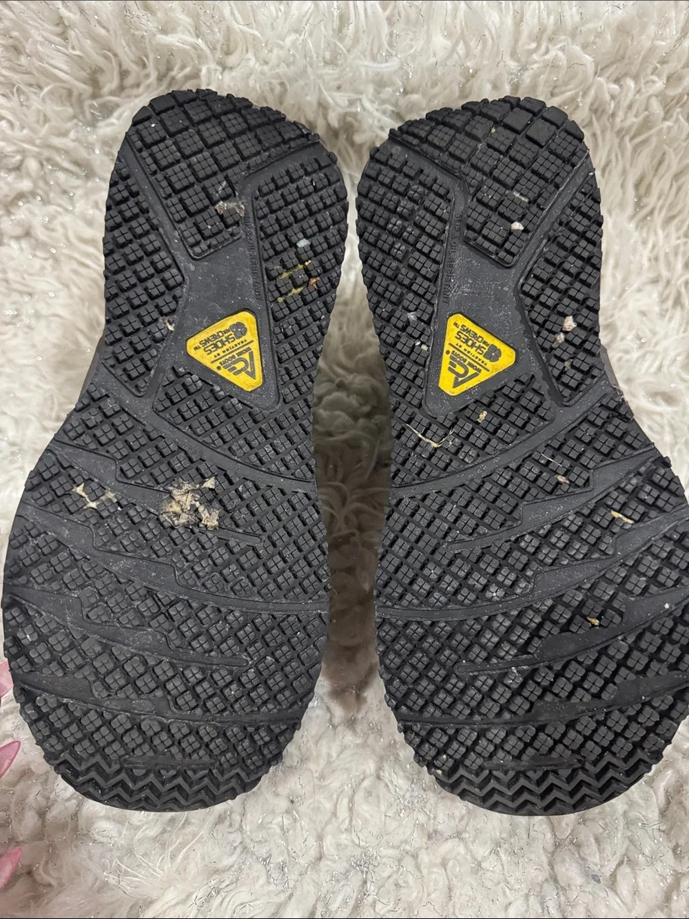 Ace work boots black low
